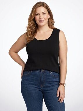 Rafaella | Black Tank Top